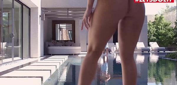  LETSDOEIT - Abigail Mac Johnny Castle - USA Hot Model Fucks Hardcore With A Muscle Rich Guy